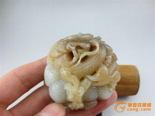 和田玉糖白玉生意兴隆